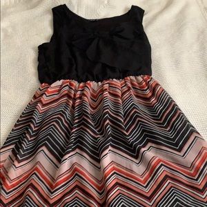 Chevron Bow Dress